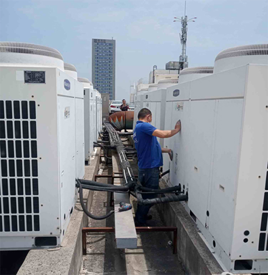 临武中央空调制热和不制冷系统维修方法